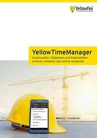 YellowTimeManager Arbeitszeiterfassung
