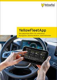 Broschuere Fleet App