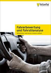 Broschuere Fahrstilanalyse