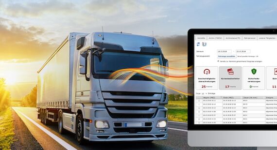 Fernauslesen Digitaler Fahrtenschreiber Tachodatenmanagement