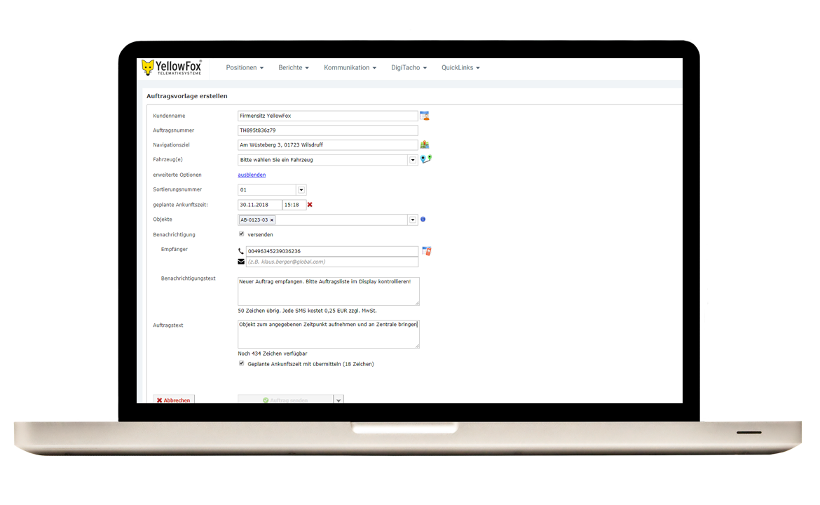 Auftragsmanagement Objektverwaltung