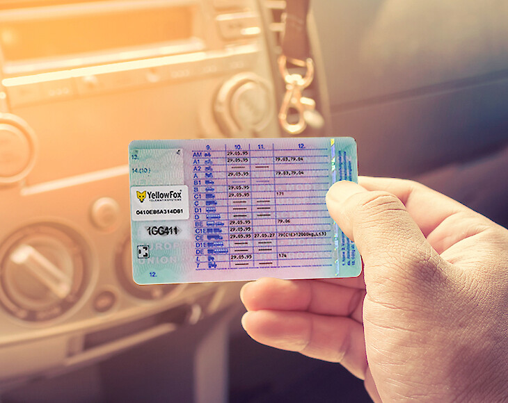 Nfc Tag elektronische Führerscheinkontrolle