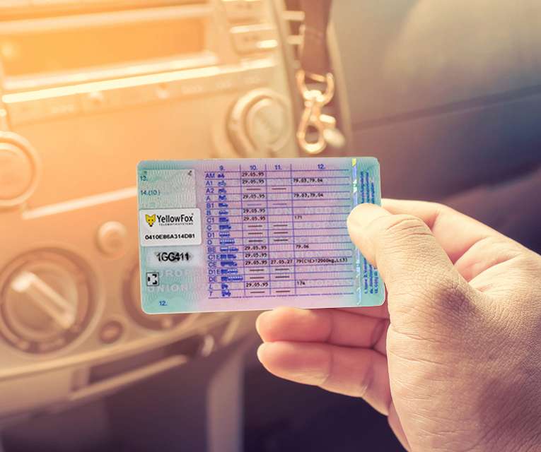 Nfc Tag elektronische Führerscheinkontrolle